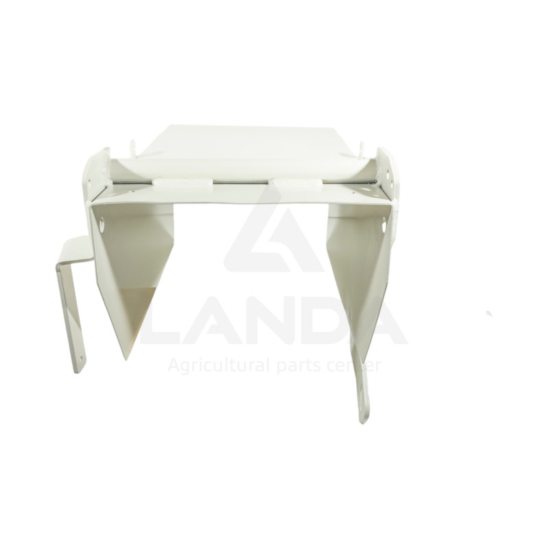 CASQUETTE AVANT (Pour goulotte 355mm - Livree sans tole d'usure)