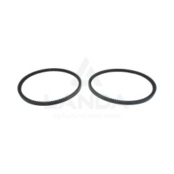 SET OF 2 SERRATED V-BELTS
