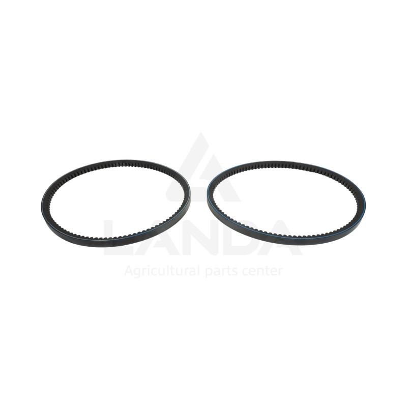 SET OF 2 SERRATED V-BELTS