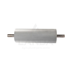 ROULEAU ÉCLATEUR 107 DENTS INCLINÉES (Chromé, Ø220mm)