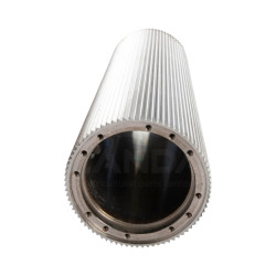 RODILLO CROMO DELANTERO MAIZ CRACKER 80 PUAS, 196MM