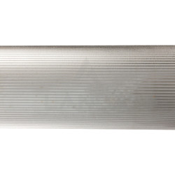 ROULEAU ÉCLATEUR AVANT MCC CLASSIC 100 DENTS (Chromé, Ø250mm, monté avec arbre - sans palier)