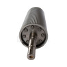 ROULEAU ÉCLATEUR AVANT MCC CLASSIC 100 DENTS (Chromé, Ø250mm, monté avec arbre - sans palier)
