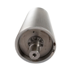 RODILLO CROMO DELANTERO MAIZ CRACKER 110 PUAS ESTRIADO