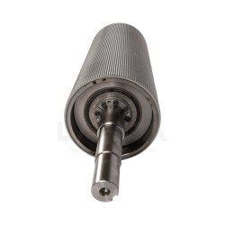 ROULEAU ÉCLATEUR ARRIÈRE X-CRACKER 145 DENTS (Chromé, Ø250mm, monté avec arbre - sans palier)