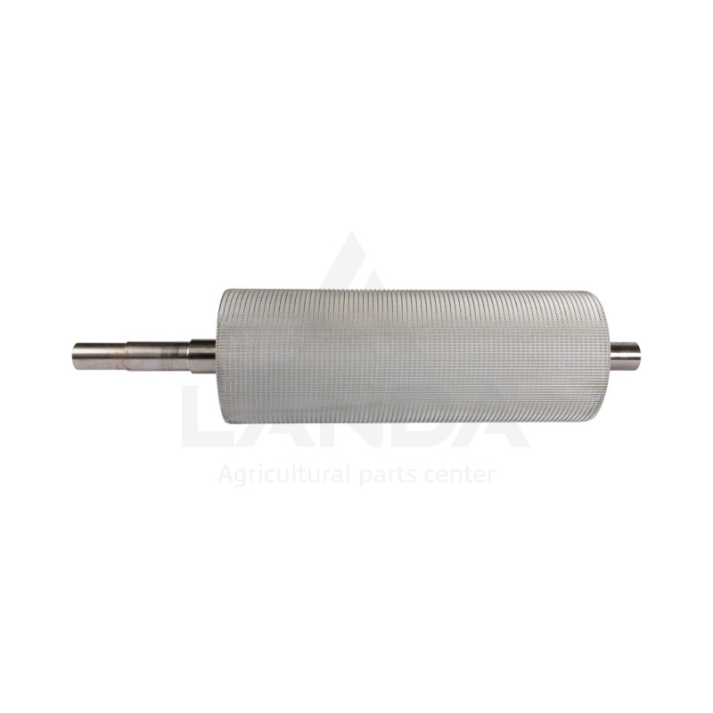 ROULEAU ÉCLATEUR ARRIÈRE X-CRACKER 145 DENTS (Chromé, Ø250mm, monté avec arbre - sans palier)