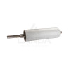 RODILLO CROMO MAIZ CRACKER TRASERO 120 PUAS, CON EJE