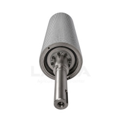 ROULEAU ÉCLATEUR ARRIÈRE X-CRACKER 120 DENTS (Chromé, Ø196mm, monté avec arbre - sans palier)