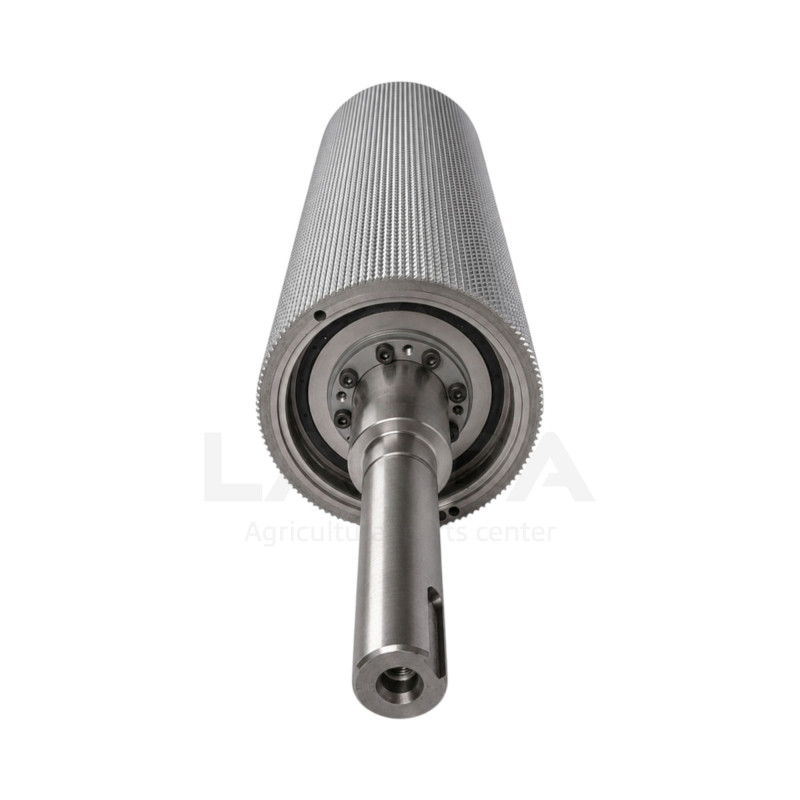 RODILLO CROMO MAIZ CRACKER TRASERO 120 PUAS, CON EJE
