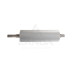 ROULEAU ÉCLATEUR AVANT X-CRACKER 95 DENTS (Chromé, Ø196mm, monté avec arbre - sans palier)