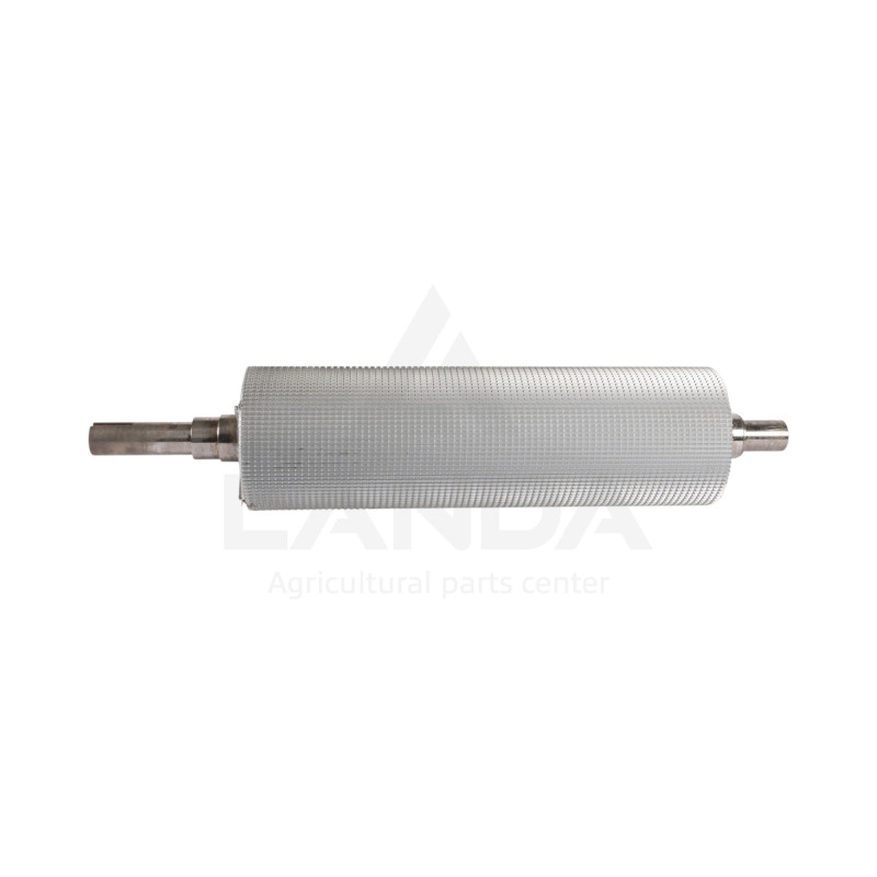 RODILLO CROMO DELANTERO MAIZ CRACKER 95 PUAS CON EJE