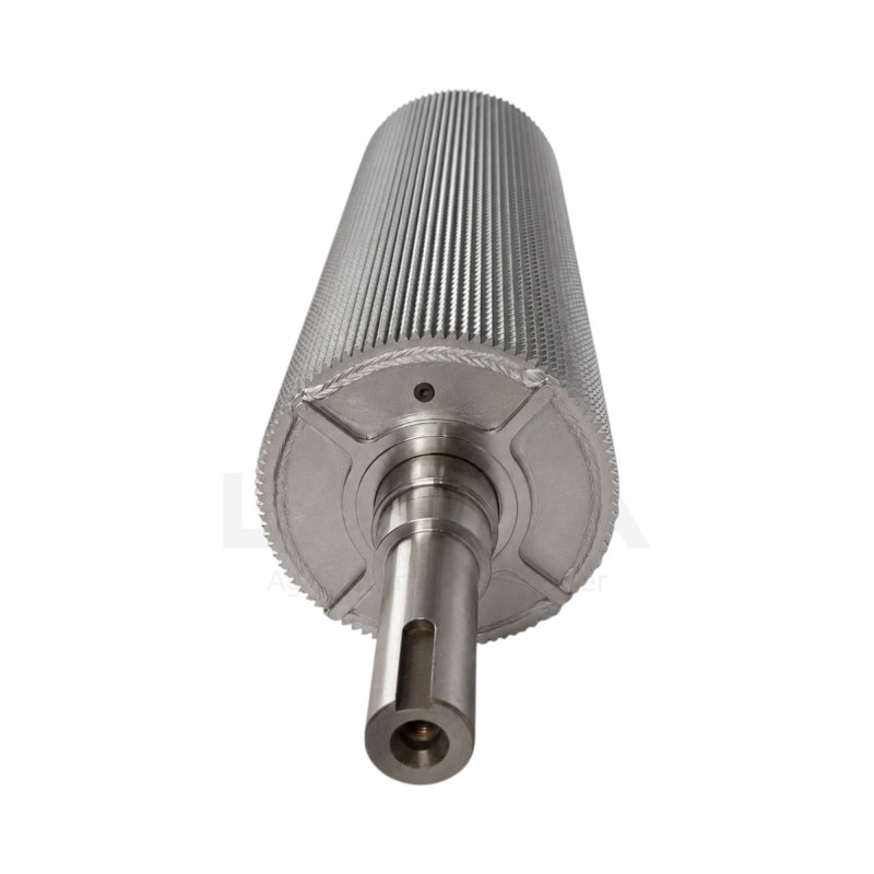 RODILLO CROMO DELANTERO MAIZ CRACKER 95 PUAS CON EJE