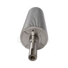 RODILLO CROMO DELANTERO MAIZ CRACKER 95 PUAS CON EJE