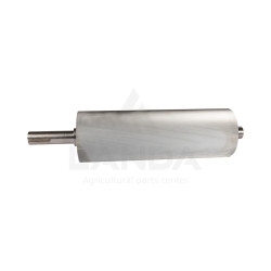 ROULEAU ÉCLATEUR DURACRACKER 130 DENTS (Chromé, Ø250mm, monté avec arbre)