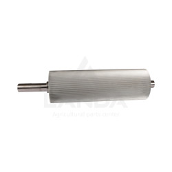 ROULEAU ECLATEUR DURACRACKER 100 DENTS (Chromé, Ø250mm, monté avec arbre)