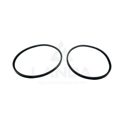 JUEGO DE 2 CORREAS TRAPEZOIDALES DENTADAS
