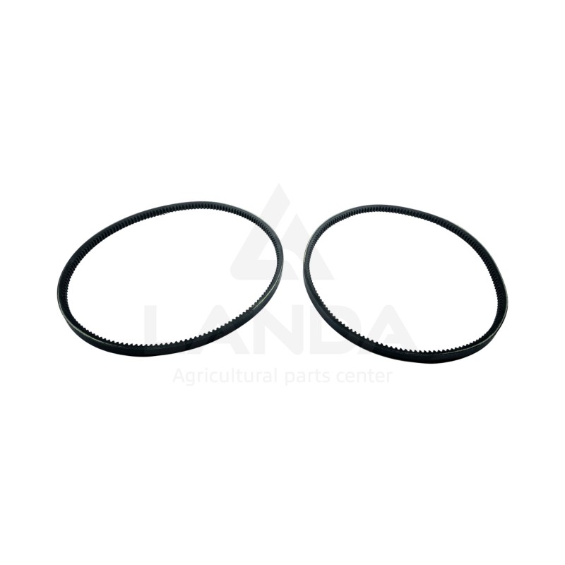 SET OF 2 SERRATED V-BELTS