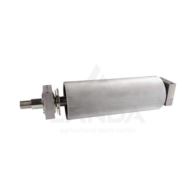 ROULEAU ÉCLATEUR ARRIÈRE COMPLET MCC CLASSIC 125 DENTS (Chromé, Ø250mm)
