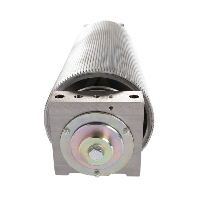 ROULEAU ÉCLATEUR ARRIÈRE COMPLET MCC CLASSIC 125 DENTS (Chromé, Ø250mm)