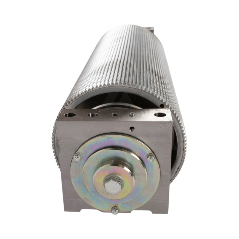 RODILLO CROMO MAIZ CRACKER DELANTERO COMPLETO ESTRIADO "SCHREDLAGE" 100 PUAS, 250 MM