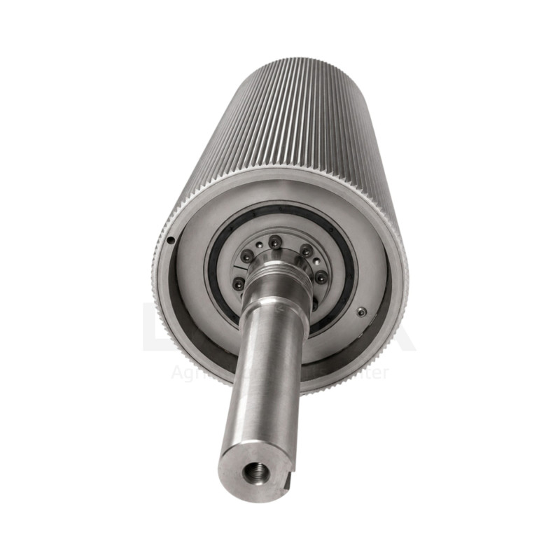 REAR CORN CRACKER ROLLER 125 TOOTH (CHROME PLATED)