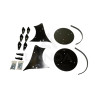 KIT PLATEAUX SUPERIEURS POUR 2 TOUPIES (SERIE 300/6008)