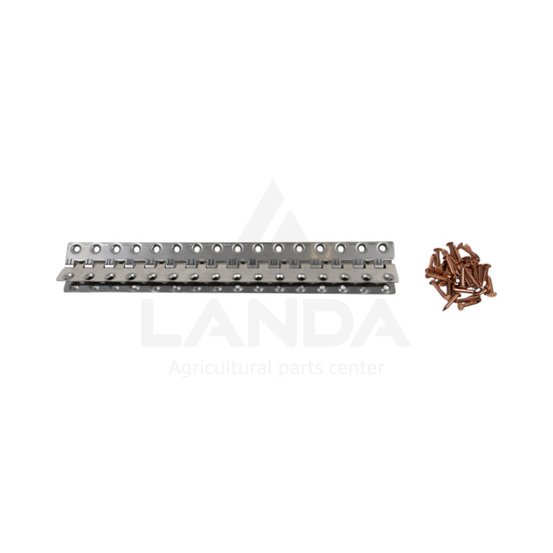 AGRAFE INOX COMPLETE DE 320MM A RIVET