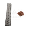 AGRAFE INOX COMPLETE DE 320MM A RIVET