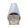ROULEAU ÉCLATEUR AVANT COMPLET DOUBLE GRAISSAGE 100 DENTS (Chromé, Ø250mm)