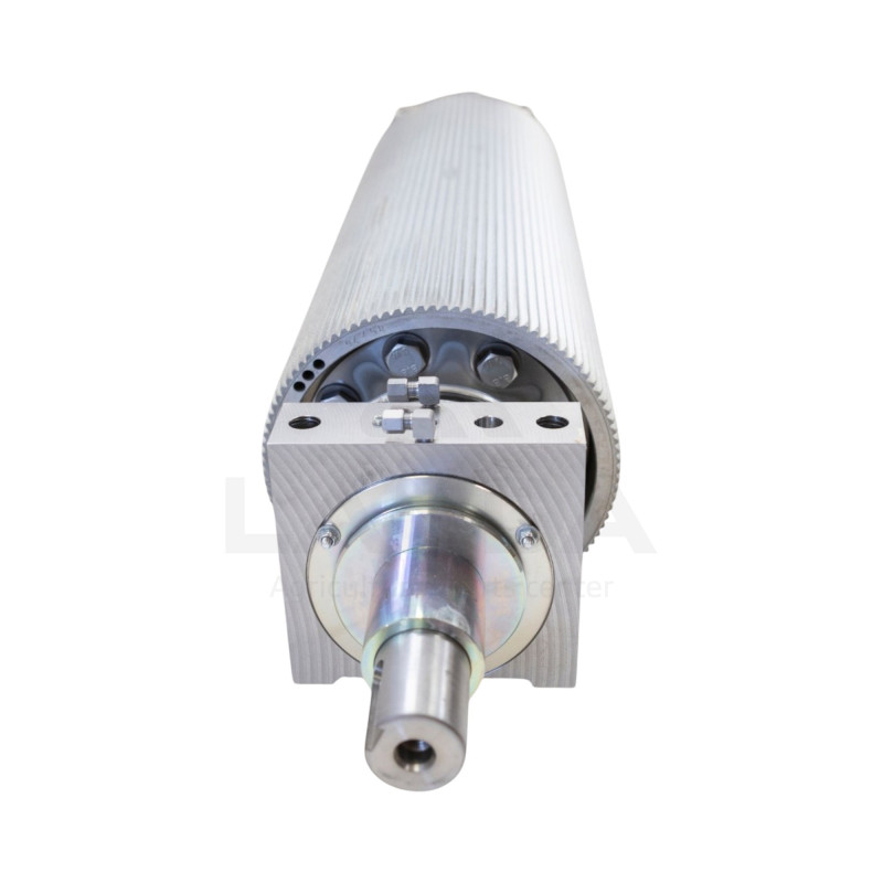 ROULEAU ÉCLATEUR AVANT COMPLET DOUBLE GRAISSAGE 100 DENTS (Chromé, Ø250mm)