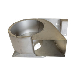CARTER ASPIRATEUR GAUCHE INOX