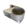 CARTER ASPIRATEUR DROIT INOX