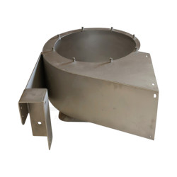 CARTER ASPIRATEUR DROIT INOX