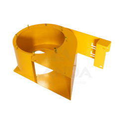 CARTER HOTTE ASPIRATEUR GAUCHE ACIER