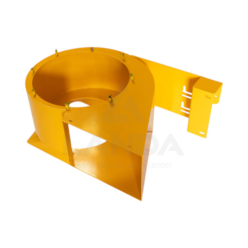 CARTER HOTTE ASPIRATEUR GAUCHE ACIER