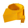 CARTER HOTTE ASPIRATEUR GAUCHE ACIER