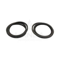JUEGO DE 2 CORREAS TRAPEZOIDALES DENTADAS