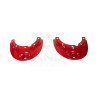 SET OF HALF OUTER MOWER DISC