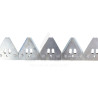 PORTION D'EXTREMITE DE LAME SCHUMACHER (33+1/2 SECTIONS)