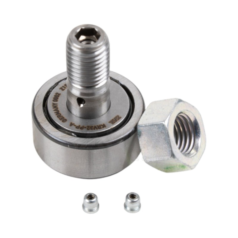 CAM FOLLOWER ON THREADED AXLE (INCLUDING NUT)