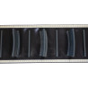 TAPIS CONVOYEUR DE 250MM LONGUEUR 10.45M AVEC AGRAFE