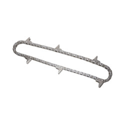 CA 627 FEEDING CHAIN 66 LINKS AND 6 ROUND TABS