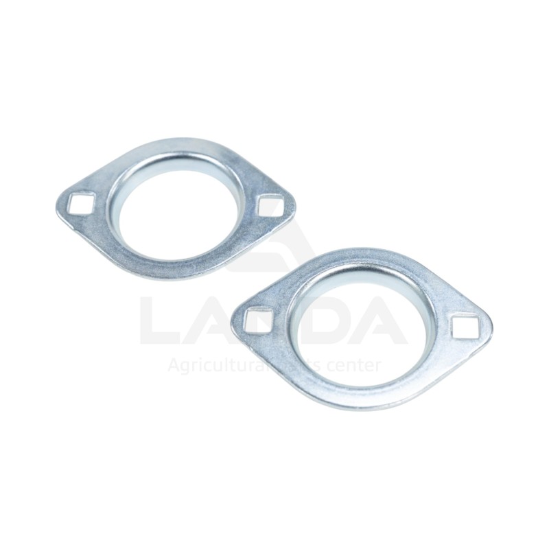 JEU 2 FLANGETTES OVALES (Sans GRAISSAGE) PFL204