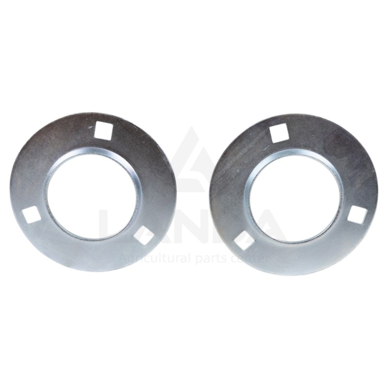 SET OF 2 OVAL FLANGE BEARING HOUSINGS (WITHOUT GREASE NIPPLE)
