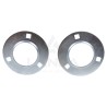 SET OF 2 OVAL FLANGE BEARING HOUSINGS (WITHOUT GREASE NIPPLE)