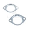 SET OF 2 OVAL FLANGE BEARING HOUSINGS (WITH GREASE NIPPLE)