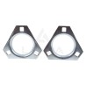 SET OF 2 TRIANGULAR FLANGE BEARING HOUSINGS (WITHOUT GREASE NIPPLE)