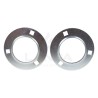 SET OF 2 OVAL FLANGE BEARING HOUSINGS (WITHOUT GREASE NIPPLE)