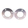 SET OF 2 OVAL FLANGE BEARING HOUSINGS (WITHOUT GREASE NIPPLE)