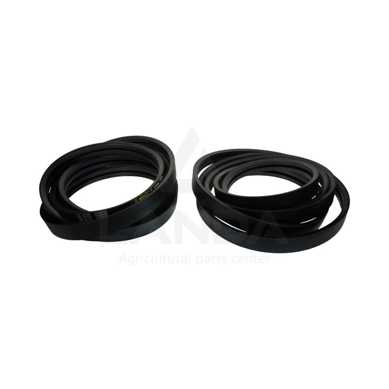 SET OF 2 MULTIBAND V-BELTS 2HC